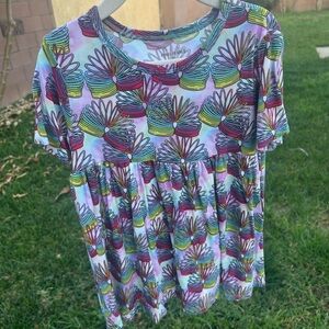 Posh Peanut Multicolor Floral Top